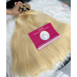 Cabello alineado con cutícula #60 Color 24 pulgadas Textura recta natural Super estándar Cabello humano crudo vietnamita a granel - Product Image 3