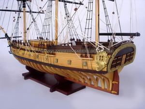 El fabricante de Gia Nhien aprueba el diseño personalizado MOQ bajo modelo USS RATTLESNAKE barco alto con barco modelo de artesanía de alta calidad - Product Image 2