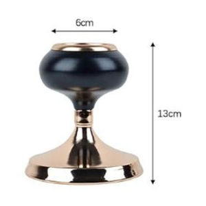 Porte-bougie en métal unique de style européen, design moderne, décoration de Noël pour la maison, personnalisable pour les fournisseurs en gros - Product Image 5