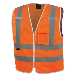 Nouvelle arrivée prix de gros gilet de sécurité respirant haut tendance prix pas cher nouveau design meilleur fabrication gilet de sécurité - Product Image 6