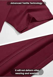 T-shirts d'été décontractés à manches courtes et à col ras du cou en coton doux pour hommes - Product Image 2