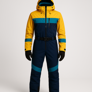 Traje de Esquí Deportivo para Invierno, Chaqueta Impermeable, Transpirable y Cortavientos para Snowboard y Actividades al Aire Libre -Tex 100% Poliéster Unisex - Product Image 4