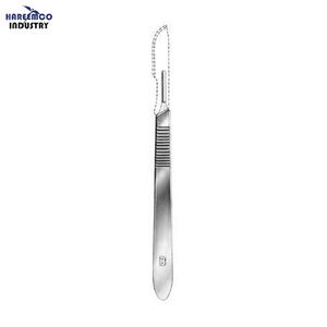ด้ามจับมีดผ่าตัดด้วยมือทำจากสเตนเลสสตีลใช้ซ้ำได้ผ่านการฆ่าเชื้อ - Product Image 1