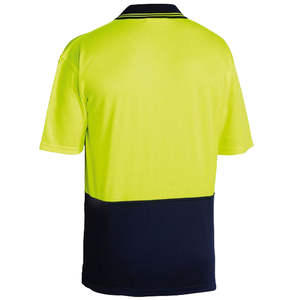 Camiseta Polo de Poliéster Impermeable de Alta Visibilidad con Logotipo Personalizado, Chaqueta de Seguridad de Manga Corta, Transpirable, Duradera, Reflectante y Antiestática - Product Image 5