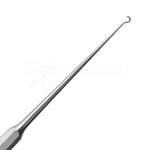 Gancho de piel de acero inoxidable Instrumento afilado de tamaño 1 de 6,75 pulgadas para uso médico y quirúrgico delicado - Product Image 6