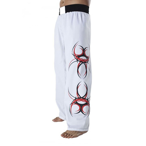 Pantalones de Kickboxing Tailandés Hechos a Medida, Duraderos, Transpirables, de Secado Rápido, Ligeros, 100% Poliéster, Última Moda, Alta Calidad - Product Image 3