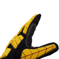 Gants de mécanicien d'impact TPR personnalisés de haute qualité Gants de sécurité au travail anti-vibration Revêtement en latex Cuir nitrile Conception sans blessure