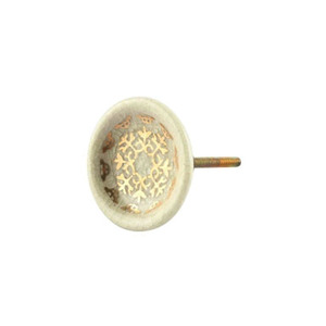 Tiradores de cajón hechos a mano con forma de flor 2025, excelente diseño, estilo antiguo, Color blanco, decoración de armario para sala de estar, perillas de cerámica - Product Image 5