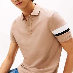 Polo d'été surdimensionné pour homme, design streetwear décontracté et élégant, broderie personnalisée, service OEM, prix de gros. - Product Image 5