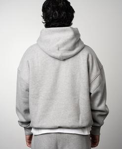 Sudadera con capucha de mezcla de algodón de primera calidad para hombre y mujer, sudadera de lana de tecnología esencial, verde manzana, acogedor, personalizable para Winter Zero - Product Image 5