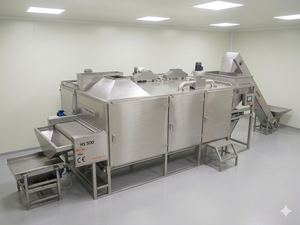 SUISER MAKINE <b>Nut</b> Roasting <b>Machine</b> 600 Kg/h Stainless Steel - Product Image 2