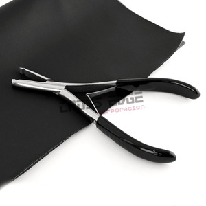 Professional <b>Hair</b> <b>Extension</b> Tools <b>Micro</b> <b>Rings</b> Crimping Plier <b>Hair</b> <b>Extension</b> Pliers Tools Nano beads tool Stainless Steel - Product Image 1