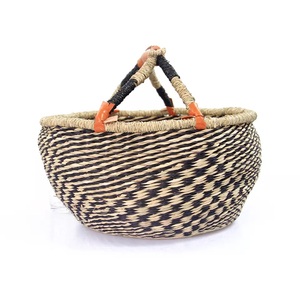 Hot Sale Seagrass Bolga <b>Basket</b>, Storage <b>Basket</b> Handmade Craft Vietnam Wholesale Made in Vietnam - Product Image 4
