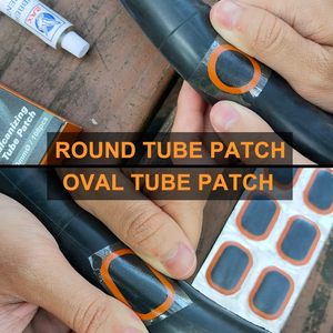 Parche de tubo ovalado útil más cemento de goma, 2 unidades - Product Image 2