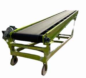 Customized Adjustable Speed <b>Rubber</b> & Stainless Steel Modular <b>Belt</b> Conveyor Heavy Duty Conveyor System for Food Production Lines - Product Image 2