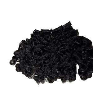 Paquete de ondas rizadas birmanas de cabello virgen Natural rizado Super doble dibujado crudo 100% extensiones de cabello humano vietnamita donante único - Product Image 4