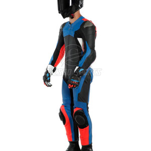 Service OEM, Combinaison de moto personnalisée en cuir 100% d'origine, vêtements d'entraînement, combinaison de course pour moto - Product Image 4