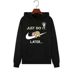 UNIQUE GYM WEAR Sudadera con capucha extragrande de forro polar suave y cálido de poliéster/algodón para mujer, con cordón, ideal para verano - Product Image 2