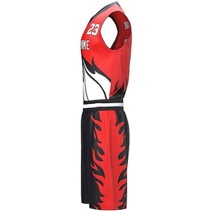 Custom Unique Style Quick Dry Breathable <b>Basketball</b> Uniform Latest Design <b>Basketball</b> Wear Made in Pakistan - Product Image 4