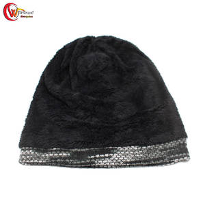 100% algodón lana ropa de invierno Jacquard Beanie sombreros hechos en la mejor tela superventas Beanie sombreros para la venta - Product Image 5
