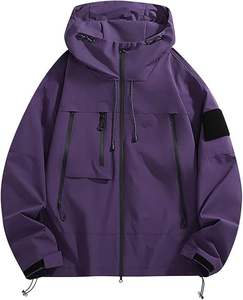 Chaqueta de Seguridad Impermeable de Alta Visibilidad con Forro Polar, Clase 3, Color Negro y Naranja, con Logotipo Personalizado - Product Image 2