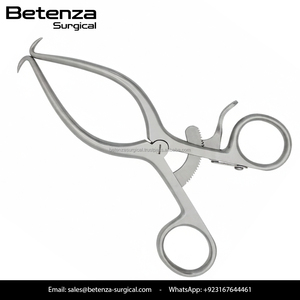 Retractor de sujeción automática Gelpi, manual, de acero inoxidable, juego individual, autoclavable, con bloqueo de trinquete, herramienta ortopédica y neurológica para columna vertebral - Product Image 3