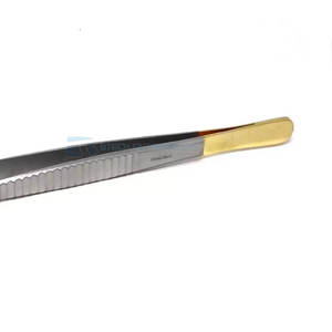 Fórceps vasculares de acero inoxidable manuales fabricados en fábrica personalizados Base de instrumento quirúrgico de nuevo estilo con color y logotipo personalizados - Product Image 5