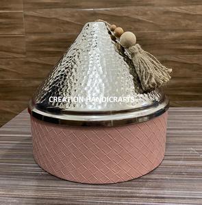 Vente chaude Luxueux Design moderne en acier inoxydable chauffe-plats chauffe-plats avec palmier casserole marmite - Product Image 2