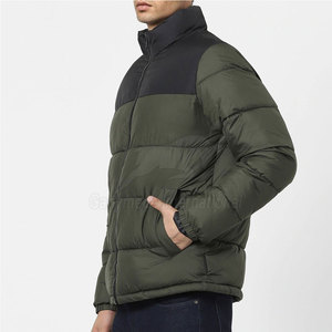 Blouson matelassé en toile de qualité supérieure, très demandé, avec col montant, écologique, respirant, confortable pour l'hiver, pour homme, haute qualité - Product Image 2