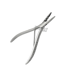 Pince à bec aiguille en acier inoxydable de haute qualité pour les outils d'extensions de cheveux pour coiffer vos propres cheveux Échantillon gratuit disponible - Product Image 1