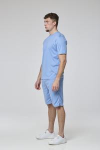 Ropa deportiva de alta calidad para hombre, conjunto doble, precio al por mayor, conjuntos gemelos personalizados de verano, camiseta de estilo informal de tendencia y conjunto corto - Product Image 3