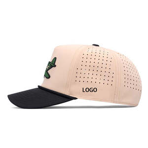 Gorra de Béisbol y Golf Perforada de Alto Rendimiento, Unisex, Impermeable, 100% Poliéster, con Logotipo Personalizado Bordado, Parche INJAE VINA, Estilo Deportivo - Product Image 5