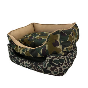Afneembare Camouflage Ademende Huisdierenbed Waterdicht Orthopedisch Met Afneembare Hoes Luxe Hondenbed - Product Image 6