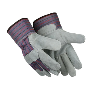 Guantes de trabajo de cuero dividido de vaca Guantes de aparejo Mejor vendedor Precio competitivo garantizado Vendedor completo Fabricante y exportador - Product Image 2