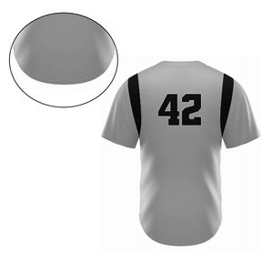 Meilleures ventes, vente en gros d'usine, uniforme de baseball, conception gratuite, chemise de baseball pour hommes, maillot de baseball personnalisé - Product Image 6