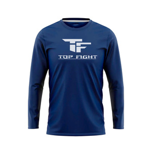 Novedades 2025 camiseta personalizada de buena calidad para hombre, ropa deportiva Unisex, camisetas informales de manga larga para hombre al por mayor - Product Image 6