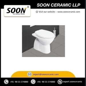 Inodoro automático montado en el suelo de cerámica para baño, armario de agua sanitario inteligente para exportación mundial - Product Image 2