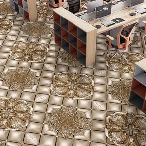 Carreaux de sol en céramique pour surface brillante Impression Galicha en couleur grise Tapis se ressemblent Carreaux pour la maison - Product Image 2