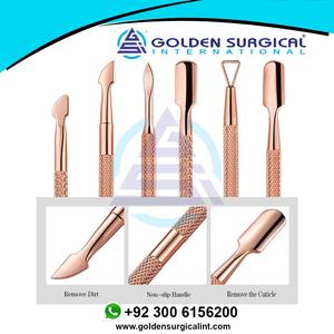 Herramientas de Manicura para Uñas, 3 Estilos, Empujador de Cutículas, Removedor de Esmalte de Uñas en Gel, Raspador de Esmalte de Uñas, Acero Inoxidable - Product Image 5