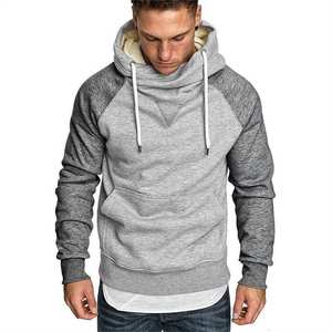 Sudadera deportiva de manga larga para hombre, Jersey cálido con capucha, diseño forrado, 100% algodón, forro polar antiarrugas antiretráctil de talla grande - Product Image 5