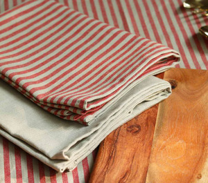 Vente en gros de torchons de cuisine 100% coton, imprimé au quotidien, en lin épais brodé, design de golf, technique tissée Dobby blanchie à bas quantité minimale de commande - Product Image 5