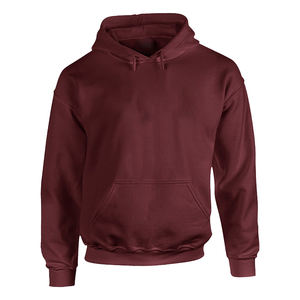 Pull à capuche coupe régulière 100% coton décontracté d'hiver pour hommes/femmes brodé 3D poche kangourou doublé cordon de serrage lavé à la pierre - Product Image 2