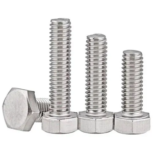 Hexagon Bolt Stainless Steel High Quality Hex Drive <b>Fasten</b> Metal Flange Bolt Make-To-Order From Vietnam Manufacturer - Product Image 1