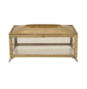 Caja de pañuelos acrílica transparente multifunción, de soporte con Base Metal, Últimas piezas personalizadas, artículo decorativo de mesa - Product Image 5