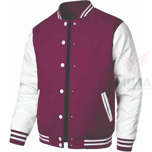 Veste universitaire d'équipe |   Options de couleur et de matériau personnalisées |   Vêtements de sport en gros à faible MOQ - Product Image 1