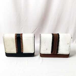 High Quality Custom Wholesale Hair On Hide Fur Sling <b>Bag</b> Western Cowhide Fur Leather Handbag Bohemian Women's Multi Uses <b>Bag</b> - Product Image 5