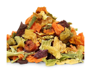 Croustilles sucrées biologiques Vente en gros Snacks de fruits et légumes frits sous vide Chips mélangés déshydratés en vrac avec conservation de l'huile - Product Image 1