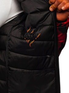 Chaquetas Acolchadas con Capucha para Hombre, Otoño, a la Moda, Cuello Alto Personalizado, Transpirables, Resistentes al Viento, con Colores y Tallas Personalizadas - Product Image 6