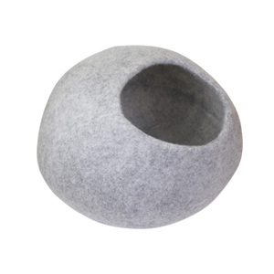 Fait main au Népal, de haute qualité, écologique, en feutre, luxueux, chauffant, maison de voyage pour chat, 100% laine de Nouvelle-Zélande, chaud, confortable - Product Image 4