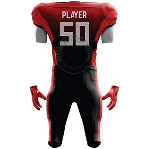 Uniforme de Fútbol Americano Personalizado para Hombre, Conjunto de Pantalones y Camiseta Transpirable, Ropa Deportiva de Alto Rendimiento para Entrenamiento en Equipo - Product Image 2